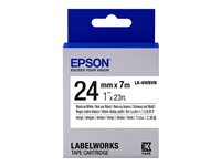 Epson LK-6WBVN - label tape - 1 cassette(s) - Roll (2.4 cm x 7 m) C53S656020