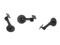 Brodit mounting component - standard duty, with magnetic mount - black 202030