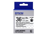 Epson LabelWorks LK-7TBN - label tape - 1 cassette(s) - Roll (3.6 cm x 9 m) C53S657007