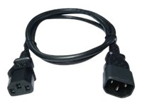 Zebra - power cable - IEC 60320 C14 to power IEC 60320 C13 - 1 m CS-CAB-NA-IEC-L