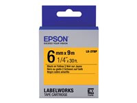Epson LabelWorks LK-2YBP - label tape - 1 cassette(s) - Roll (0.6 cm x 9 m) C53S652002