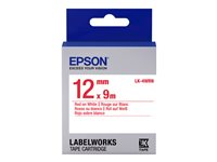 Epson LabelWorks LK-4WRN - label tape - 1 cassette(s) - Roll (1.2 cm x 2.9 m) C53S654011