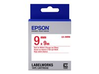 Epson LabelWorks LK-3WRN - label tape - 1 cassette(s) - Roll (0.9 cm x 9 m) C53S653008