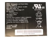 Zebra - tablet battery - Li-pol - 4950 mAh - 38.1 Wh BTRY-ET5X-10IN3-02