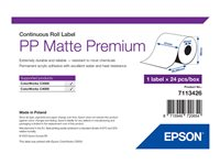 Epson Premium - continuous labels - matte - Roll (5.1 cm x 29 m) 7113426
