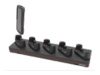Honeywell handheld charging cradle + power adapter - 5 bay, booted, with terminal cup only - + AC power adapter CT45-5CB-UVB-2