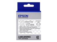Epson LabelWorks LK-4TWN - label tape - 1 cassette(s) - Roll (1.2 cm x 2.9 m) C53S654013