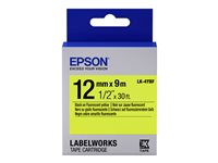 Epson LabelWorks LK-4YBF - label tape - 1 cassette(s) - Roll (1.2 cm x 2.9 m) C53S654010