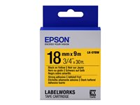 Epson LabelWorks LK-5YBW - label tape - 1 cassette(s) - Roll (1.8 cm x 9 m) C53S655010