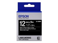 Epson LabelWorks LK-4BWV - label tape - 1 cassette(s) - Roll (1.2 cm x 9 m) C53S654009