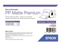 Epson Premium - die cut labels - matte - 5280 label(s) - 76 x 127 mm 7113414
