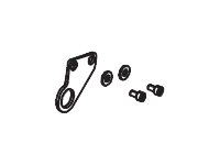 Zebra - rewind roller adjustment plate P1006105